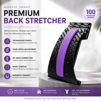 Lumbar Support Back Massager